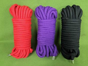 Bondage Rope Set - Pro Quality Cotton 3/8" - FREE SHIPPING ~  $54.54